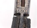 Preussen, Hirschfänger für Jägerbüchse Modell 1865, nicht ausgebuchst. Kammerstück mit Truppenstempel.