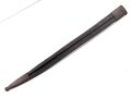 Preussen,  Lederscheide für einen Hirschfänger zur Jägerbüchse Modell 1865 oder 1871. Leder geschrumpft, Gesamtlänge 52cm