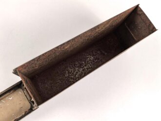 Kasten "Werkzeug" Wehrmacht, für den kleinen Waffenmeister Werkzeugsatz. Originallack, ungereinigtes Stück