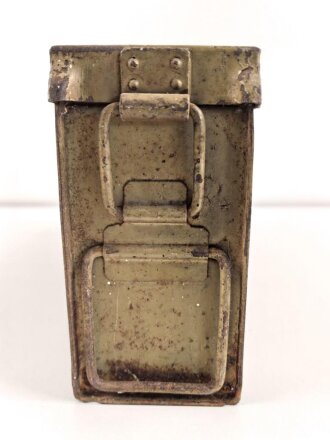 Kasten "Werkzeug" Wehrmacht, für den kleinen Waffenmeister Werkzeugsatz. Originallack, ungereinigtes Stück