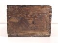 Transportkasten zum Kleinfunksprecher d ( Dorette ) der Wehrmacht. Ungereinigtes Stück