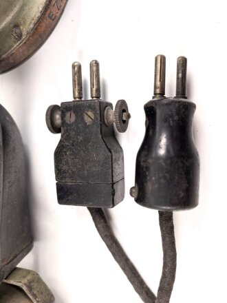 1. Weltkrieg, eiserner Armeefernsprecher in gutem Gesamtzustand, Funktion nicht geprüft