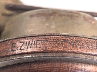 1. Weltkrieg, eiserner Armeefernsprecher in gutem Gesamtzustand, Funktion nicht geprüft