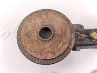 1. Weltkrieg, eiserner Armeefernsprecher , ungereinigtes Stück, Funktion nicht geprüft