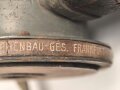 1. Weltkrieg, eiserner Armeefernsprecher , ungereinigtes Stück, Funktion nicht geprüft