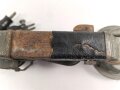 1. Weltkrieg, eiserner Armeefernsprecher , ungereinigtes Stück, Funktion nicht geprüft