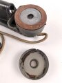 1. Weltkrieg, eiserner Armeefernsprecher in sehr  gutem Gesamtzustand, Funktion nicht geprüft