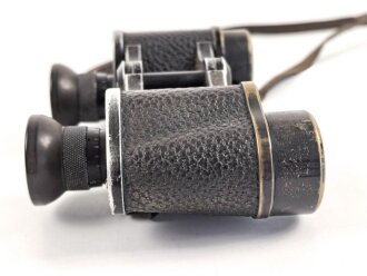 Ziviles Doppelfernrohr " Turact " 8 x 24 von Carl Zeiss Jena. So in den frühen 1930iger Jahre hergestellt. Klare Durchsicht, am Trageriemen