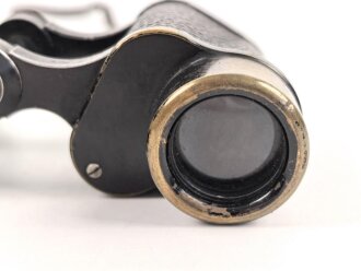 Ziviles Doppelfernrohr " Turact " 8 x 24 von Carl Zeiss Jena. So in den frühen 1930iger Jahre hergestellt. Klare Durchsicht, am Trageriemen