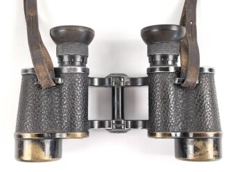 Ziviles Doppelfernrohr " Turact " 8 x 24 von Carl Zeiss Jena. So in den frühen 1930iger Jahre hergestellt. Klare Durchsicht, am Trageriemen