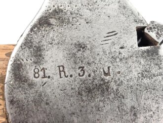 Kaiserreich, Handbeil, gereinigtes Kammerstück, datiert 1917