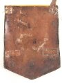Kaiserreich, Säbeltasche , Kammerstück von 1875. Ungereinigt, unvollständig