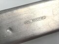 Vierteiliges Besteck " ABS Rostfrei" im Stil der Wehrmacht. vermutlich Nachkriegsproduktion . Sie erhalten einen ( 1 ) ungebrauchten Satz