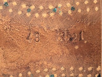 Paar Halbschuhe, ungeschwärztes Leder, Sohlenlänge 30cm, Alter und Herkunft unbekannt