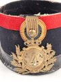 Belgien, zwei Tschakos für Mannschaften. Beide als Ersatzteilträger , ungereinigt