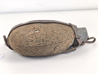 1.Weltkrieg, Feldflasche Modell 1910. Gebraucht, ungereinigt