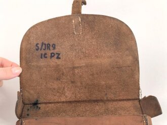 Kartentasche 1. Weltkrieg,  ungereinigt, defekt