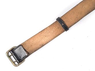 Zweidornkoppel für einen Offizier, höchstwahrscheinlich aus der Reichswehrzeit, Getragenes Stück, Gesamtlänge 98cm