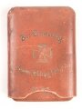 1. Weltkrieg,  Pappetui wohl für Zigarren " Zur Erinnerung an den Feldzug 1914/15" Maße etwa 8 x 11cm