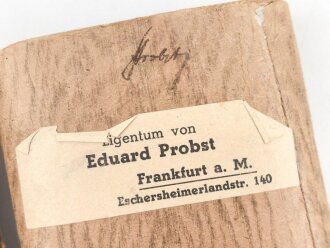 1. Weltkrieg,  Pappetui wohl für Zigarren " Eisernes Kreut, Roten Kreuz Oldenburg Landes Gruppe"" Maße etwa 8 x 11cm