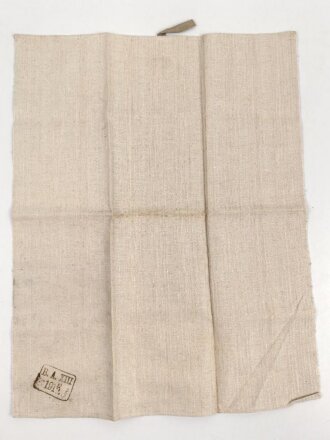 1. Weltkrieg Handtuch, Kammerstück von 1915,...