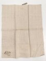 1. Weltkrieg Handtuch, Kammerstück von 1915, ungebraucht, Maße etwa 50 x 65cm