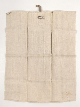 1. Weltkrieg Handtuch, Kammerstück von 1915, ungebraucht, Maße etwa 50 x 65cm