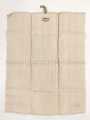 1. Weltkrieg Handtuch, Kammerstück von 1915, ungebraucht, Maße etwa 50 x 65cm