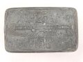 1.Weltkrieg, leere Zinkblechdose für Handgranatenzünder ( Kugel - und Eihandgranate )