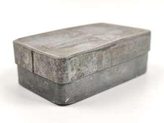 1.Weltkrieg, leere Zinkblechdose für...