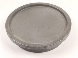 1. Weltkrieg  Butterdose / Fettdose aus Blech. Originallack, guter Zustand