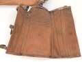 Kaiserliche Marine, Paar rotbraune Gamaschen . kammerstücke, nicht paarig, aber optisch passend. Gebraucht, ungereinigt