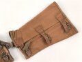 Kaiserliche Marine, Paar rotbraune Gamaschen . kammerstücke, nicht paarig, aber optisch passend. Gebraucht, ungereinigt