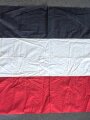 Kaiserreich und 1.Weltkrieg, Hausfahne in gutem Zustand, Maße etwa 100 x 175cm