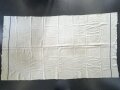1.Weltkrieg Wolldecke, Kammerstück von 1918, Maße etwa 135 x 240cm. Ungereinigt