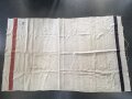 1.Weltkrieg Wolldecke, Kammerstück von 1913 ?, Maße etwa 135 x 215cm. Ungereinigt