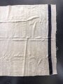 1.Weltkrieg Wolldecke, Kammerstück von 1913 ?, Maße etwa 135 x 215cm. Ungereinigt