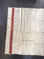 1.Weltkrieg Wolldecke, Kammerstück von 1913 ?, Maße etwa 135 x 215cm. Ungereinigt