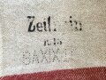1.Weltkrieg Wolldecke, Kammerstück von 1913 ?, Maße etwa 135 x 215cm. Ungereinigt