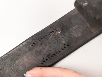 1.Weltkrieg , Koppelriemen für Mannschaften. Eiserner Gegenhalt, Gesamtlänge 106cm