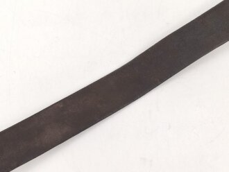 1.Weltkrieg , Koppelriemen für Mannschaften. Eiserner Gegenhalt, Gesamtlänge 106cm