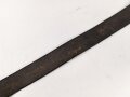 1.Weltkrieg , Koppelriemen für Mannschaften. Eiserner Gegenhalt, Gesamtlänge 106cm