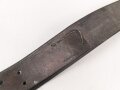 1.Weltkrieg , Koppelriemen für Mannschaften. Eiserner Gegenhalt, Gesamtlänge 106cm