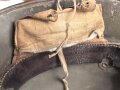 1.Weltkrieg , Stahlhelm Modell 1916. Hersteller G62 ( Gebrüder Gnüchtel A.G., Lauter in Sachsen) Original lackiertes Stück, das Innefutter original verbaut. Ungereinigt
