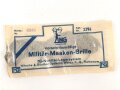 Vorschriftsmäßige Militär Maskenbrille der Wehrmacht, in der originalen Umverpackung