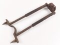 1.Weltkrieg, Gabelstütze zum Maschinengewehr 08/15. Höhenverstellbare Variante, alter Bodenfund