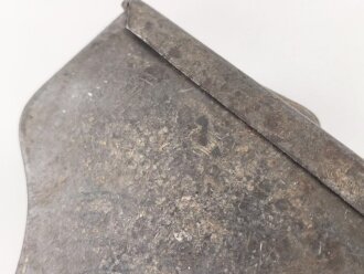 1.Weltkrieg, Schlossbehälter für die Schlittenlafette MG08 und 08/15. Guter Zustand, der Verschlussmechanismus alt ergänzt ?, schwer gängig