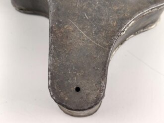 1.Weltkrieg, Schlossbehälter für die Schlittenlafette MG08 und 08/15. Guter Zustand, der Verschlussmechanismus alt ergänzt ?, schwer gängig