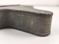 1.Weltkrieg, Schlossbehälter für die Schlittenlafette MG08 und 08/15. Guter Zustand, der Verschlussmechanismus alt ergänzt ?, schwer gängig