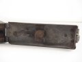 1.Weltkrieg, Schlossbehälter für die Schlittenlafette MG08 und 08/15. Guter Zustand, der Verschlussmechanismus alt ergänzt ?, schwer gängig